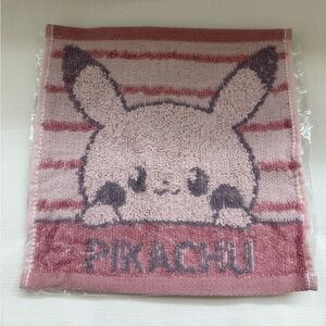 Pokemon Peaceful Place Ichiban Kuji - Pikachu hand towel mini towel
